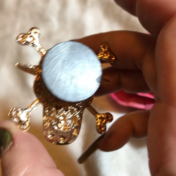 🆕Skeleton with cross bones magnet - Picture 4 of 4